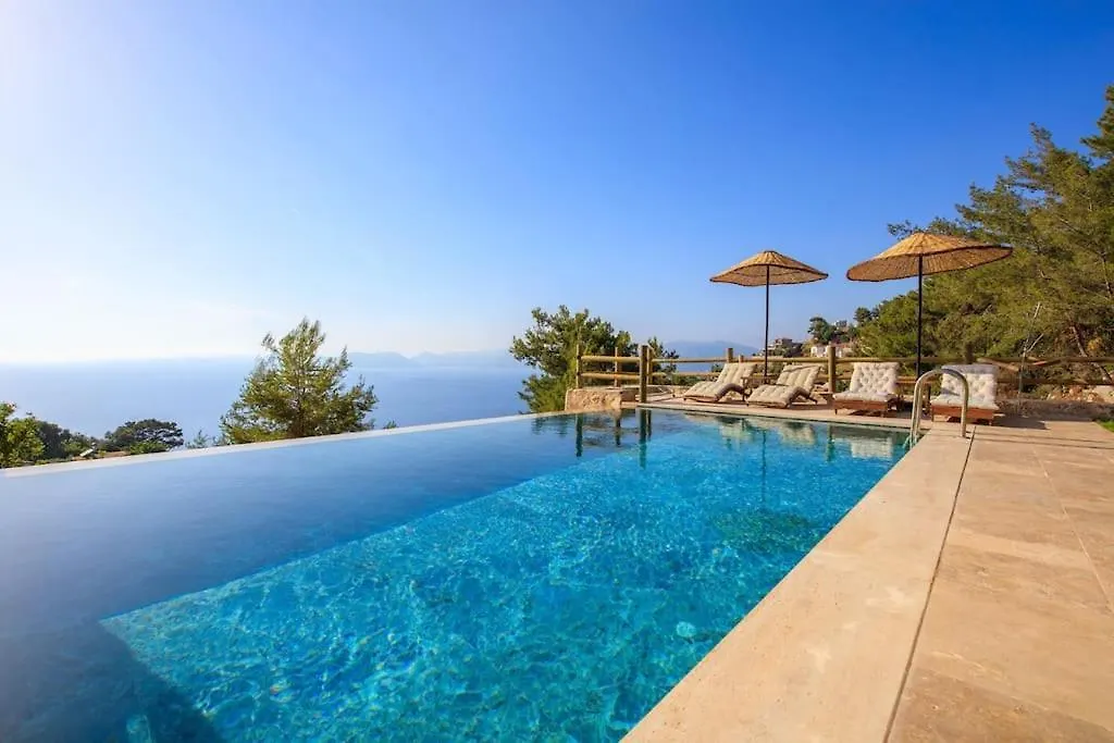 Unique Sea View Villa Faralya Turecko