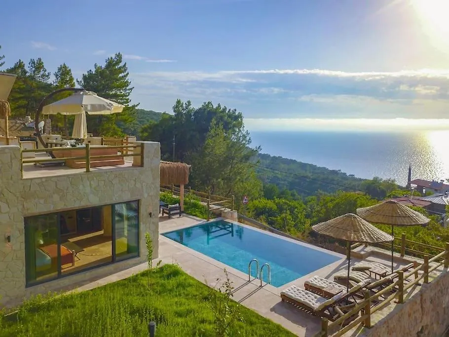 Unique Sea View Villa Faralya